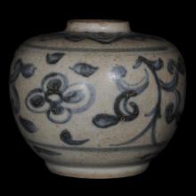 Petit vase en gr�s verniss�